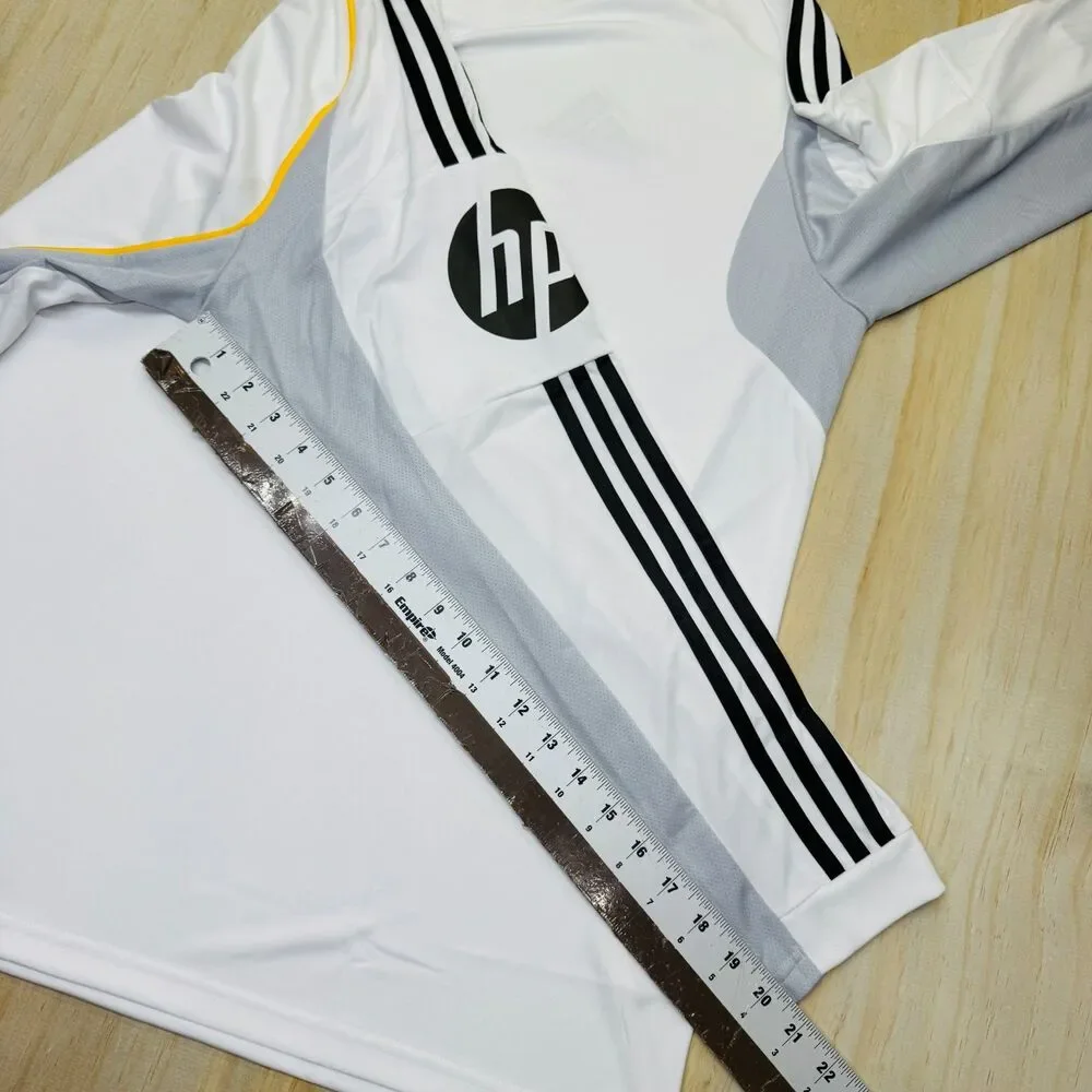 NEW Real Madrid 25/26 Adidas Long Sleeve SLIM Sz 2XL Home Soccer Jersey JN8884